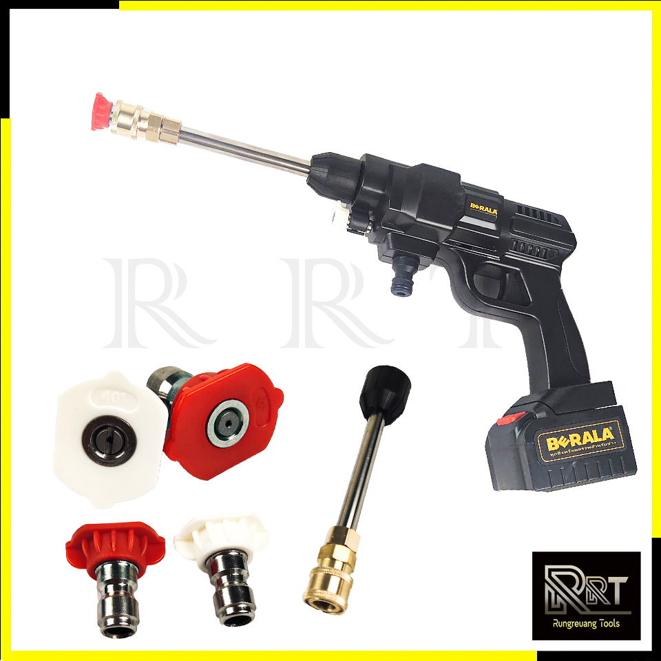 BERALA เครื่องฉีดน้ำไร้สาย 99V รุ่น BL-6311 (แบต2ก้อน)