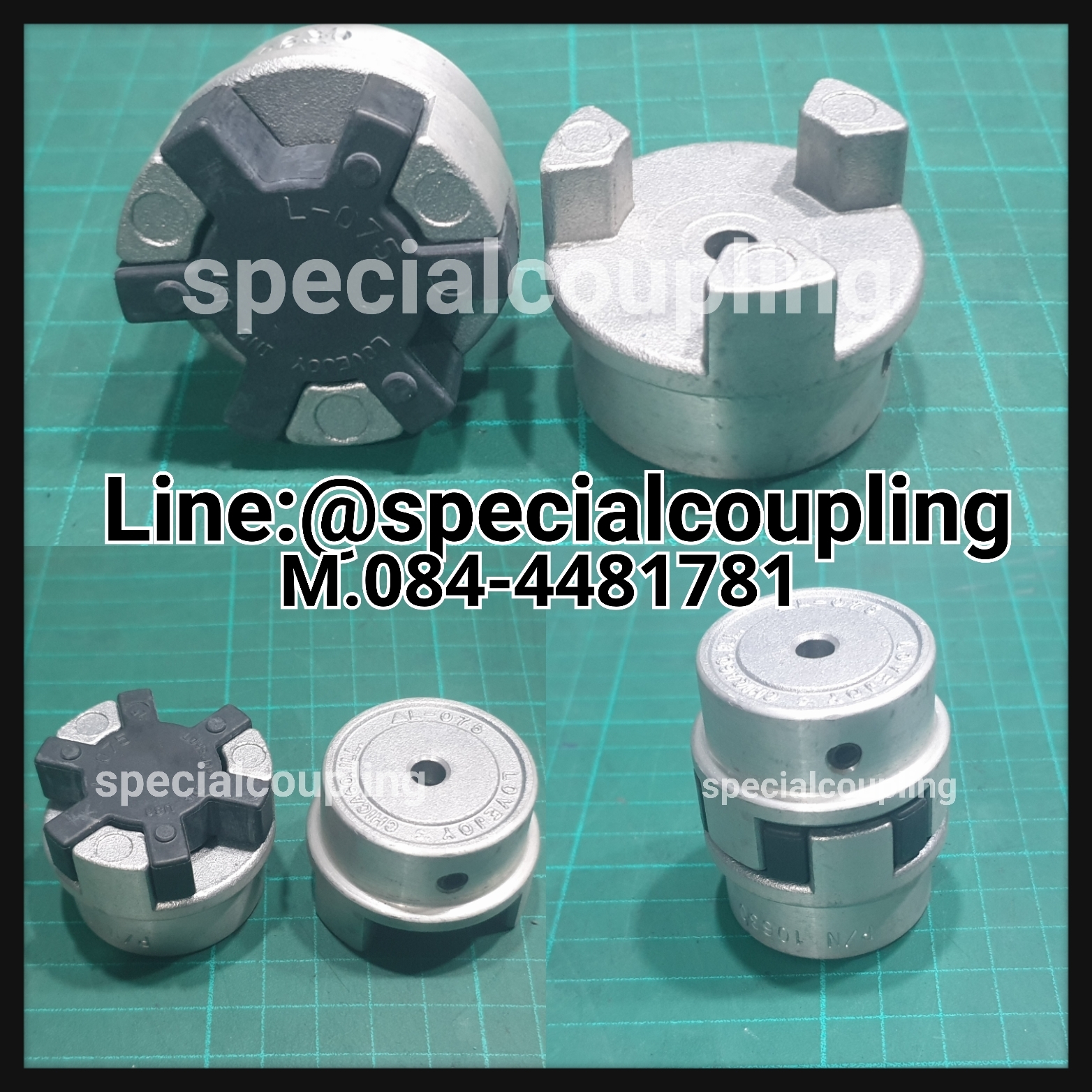 Jaw coupling ALU sox spider Lovejoy usa Complete set