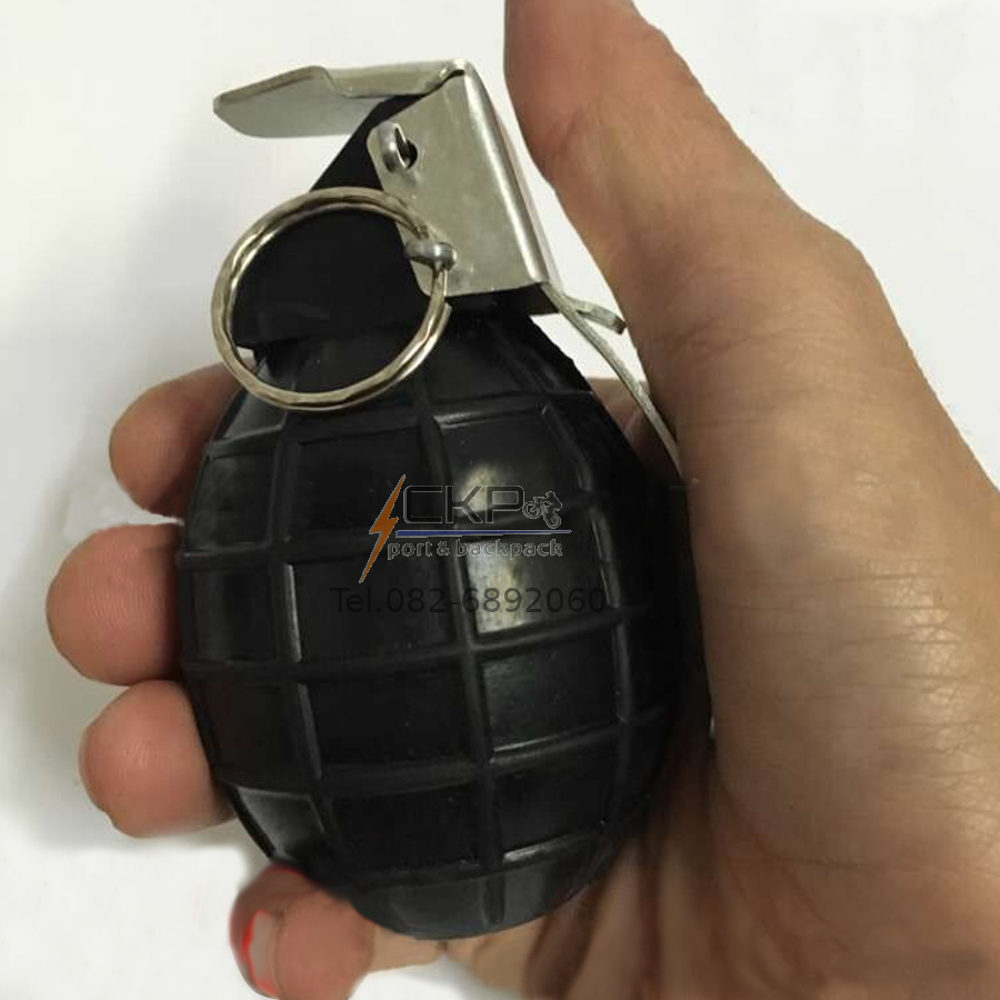 ลูกระเบิดมือปลอม แบบสลักดีดได้เหมือนจริง ประกอบการแสดง ลูกระเบิดมือปลอม ประกอบฉาก หรือการฝึกของทหาร และตำรวจ