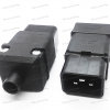 IEC-C20 Male Plug Adapter Power Connector Socket (16A)