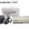 Box VGA Splitter 2 Port (เข้า 1 ออก 2 จอมอนิเตอร์)