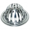 ตะแกรงน้ำทิ้งหลังคา (Roof Drain) สแตนเลส ทรงกลม
