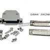 DB44 3 Rows D-sub Connector Socket Male , Female
