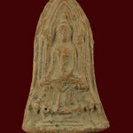 508.พระโคนสมอ หลังยันต์ เนื้อดิน เนื้อแห้งจัดยุคเก่า เข้มขลังคลาสสิก น่าบูชาครับ