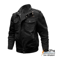 เสื้อแจ็กเก็ตสุดเท่ Jacket City 7 (สีดำ) ไซส์ M