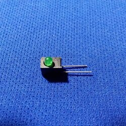 หลอด LED สีเขียวมีเปลือกหุ้ม แถมR120 ทุกหลอด