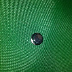 หมวกกดไมโครสวิทย์ สีโครเมี่ยม กว้าง7มม. ฐานกว้าง9มม. สูงรวมฐาน3.5มม.