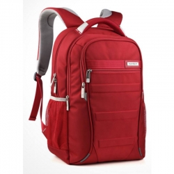 กระเป๋าเป้สะพายหลังกันน้ำซึม สีแดง