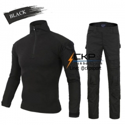 ชุด Tactical Suit สีดำ