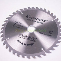 KEENNESS ใบเลื่อย 7'นิ้ว 180mm.40T