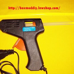 ปืนยิงกาวร้อน ปืนยิงกาวแท่ง งานDIY 20w ขนาดเล็ก แถมกาว2แท่ง DIY Electric Heating Hot Melt Glue Gun Sticks