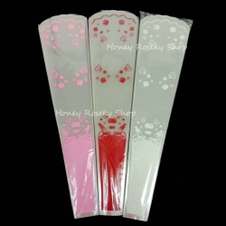 ซองใส่ดอกไม้ รุ่น 2LฺL (แพ็คละ100ใบ ต่อ1 สี)