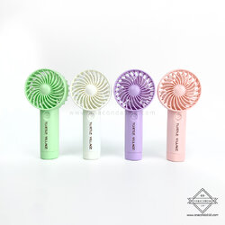 พัดลมพกพาพรีเมี่ยมมีสายคล้องมือ