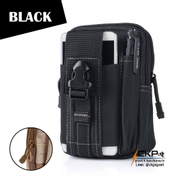 ร้อยเข็มขัด Pocket Bag (สีดำ)