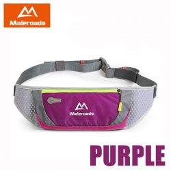 กระเป๋าคาดเอวนักวิ่ง Maleroads (สีม่วง)