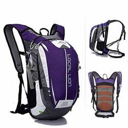 กระเป๋าจักรยาน Local Lion สีม่วง 18L