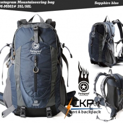 กระเป๋าเปฺ้ Backpack ยี่ห้อ Pentagram สีกรมท่า