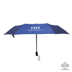 ร่มพับพรีเมี่ยม 3 ตอน 8 ก้าน แบบอัตโนมัติ ทำโลโก้