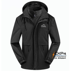 แจ็คเก็ต 2 ชั้น Aquatwo Jacket รุ่น 8113 สีดำ