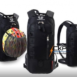 กระเป๋าเป้จักรยาน Hike Land สีดำ