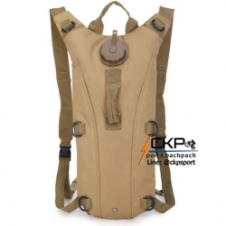 กระเป๋าเป้ถุงน้ำ สีน้ำตาล