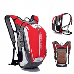 กระเป๋าจักรยาน Local Lion สีแดง 18L