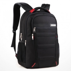 กระเป๋าเป้สะพายหลังกันน้ำซึม สีดำ