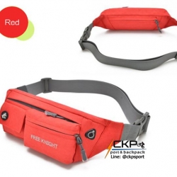 กระเป๋าคาดเอว FREE KNIGHT สีแดง