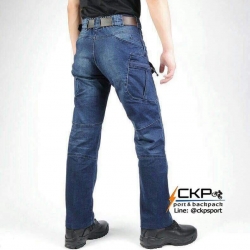 กางเกงยีนส์ ยุทธวิธี รุ่น ix7-Jeans สียีนส์