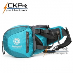 กระเป๋าคาดเอว สีฟ้าน้ำทะเล