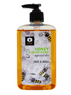 สบู่เหลวน้ำผึ้ง 500 ml (Honey Liquid Soap 500ml)