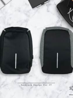 กระเป๋าเป้นิรภัยสะพายหลัง ( IT Backpack+USB Cable )