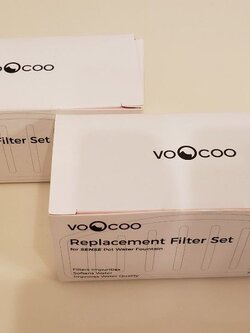 ไส้กรองรีฟิลล์สำหรับน้ำพุระบบไร้สาย VooCoo Pet Water Fountain รุ่น Sense