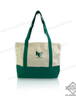 กระเป๋าผ้าแคนวาสทูโทน (Canvas Bag) ทำโลโก้