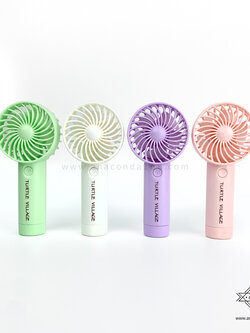 พัดลมพกพาพรีเมี่ยมมีสายคล้องมือ