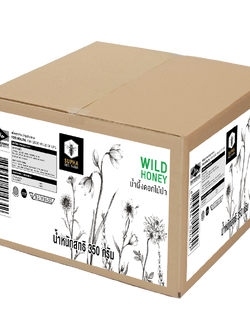 น้ำผึ้งดอกไม้ป่า 350 กรัม (ยกลัง) (Wild Honey 350g 20 pcs)