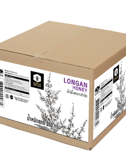 น้ำผึ้งดอกลำไย 350 กรัม (ยกลัง) (Longan Honey 350g 20 pcs)