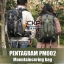 กระเป๋าเปฺ้ Backpack ยี่ห้อ Pentagram สีเขียวทหาร