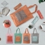กระเป๋าช็อปปิ้ง 2สี พับได้( Shopping Bag 2Tone )