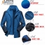 เสื้อแจ็คเก็ต Makino สีเทาดำ