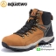 รองเท้าเดินป่าหนังแท้กันน้ำ Aquatwo S937 สีน้ำตาลอ่อน